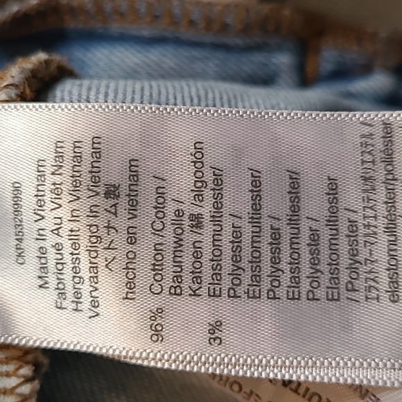 Madewell The Perfect Vintage Jean High-rise Distressed Light Wash Wmns 29 Casual - Picture 12 of 16